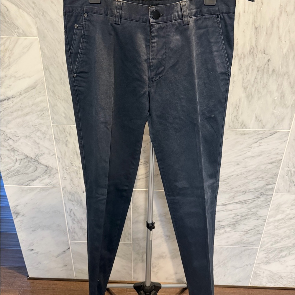 Men's Navy Chinos